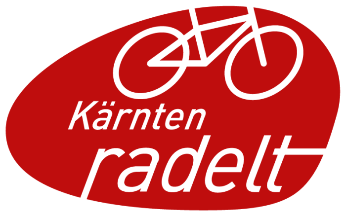 Dieses Bild zeigt Kärnten Radelt Logo
